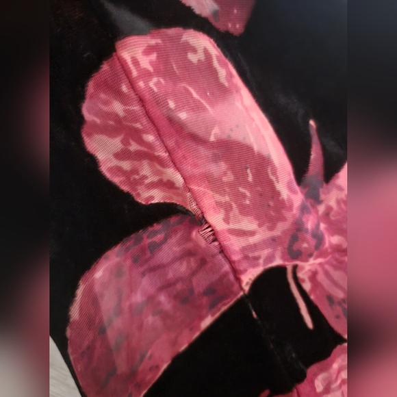 Kim Shui - Butterfly Velvet Gown Multi sz Medium - Picture 13 of 14